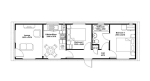 Mackworth lodge 2 bed floorplan